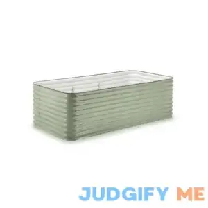 29вЂќ Tall Birdies Large Modular Raised Garden Bed - Mist Green