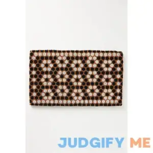 Vintage Tile Doormat by Anthropologie in Beige