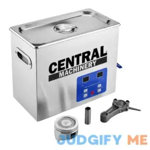 Central Machinery 6 Liter Ultrasonic Parts Cleaner