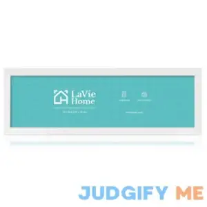 LaVie Home Picture Frame Black Panoramic Picture Frame for Wall Decoration