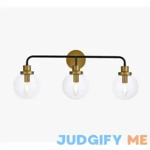 Pottery Barn Belling Glass Triple Sconce