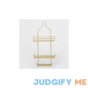 Room Essentials Metal Over The Shower Storage Brass