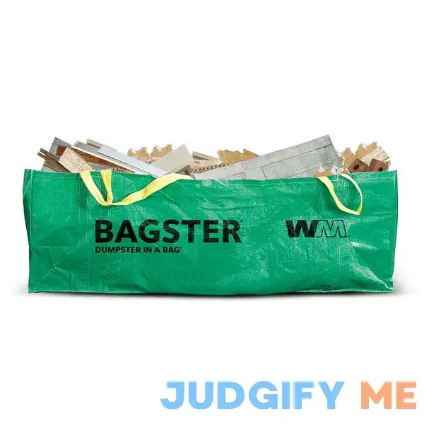 Bagster Dumpster in a Bag Green 606 Gallon Capacity Bagster Dumpster in a Bag Green 606 Gallon Capacity