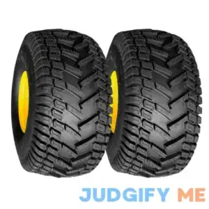 MARASTAR Turf Traction 20x8.00-8 Rear Tire Assembly Replacements for John Deere Riding Mowers