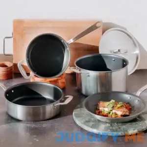 Best Rated Non Stick Cookware Set | Premium Non Stick Cookware | 7-Piece Set | Made in