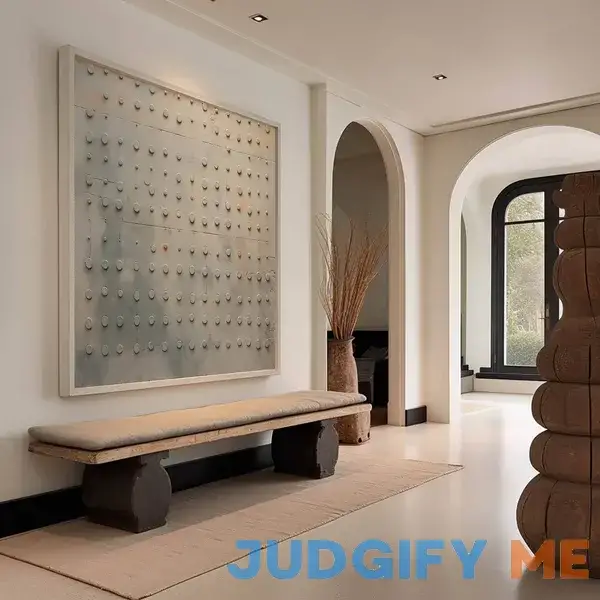 Large Earthy Canvas Wall Painting Earthy Texture Abstract Art Brown Minimalist Wall Art Wabi Sabi Art 24''x 24''/ 61x 61 CM / Frameless Large Earthy Canvas Wall Painting Earthy Texture Abstract Art Brown Minimalist Wall Art Wabi Sabi Art 24''x 24''/ 61x 61 CM / Frameless