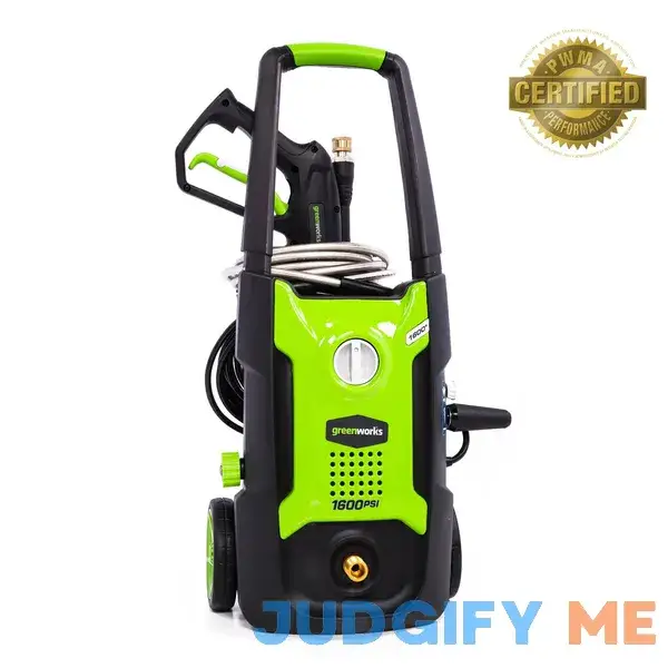 Greenworks 1600 PSI Electric Pressure Washer Greenworks 1600 PSI Electric Pressure Washer