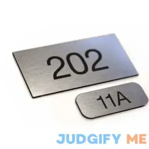 Custom Engraved Room & Door Number Signs