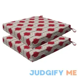 Meredydd Outdoor 20" Square Dining Seat Cushion Latitude Run Fabric