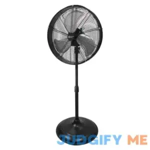 20 in. Oscillating Pedestal Fan with Adjustable Height