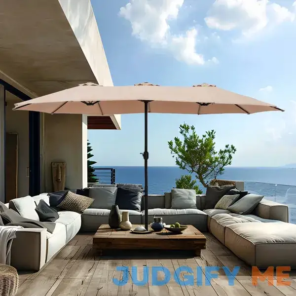 Sol 72 Outdoorв„ў Frances 15' x 9' Rectangular Market Umbrella Freeport Park Fabric Color Sol 72 Outdoorв„ў Frances 15' x 9' Rectangular Market Umbrella Freeport Park Fabric Color