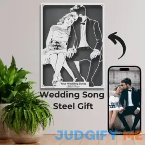 Custom Anniversary Metal Portrait