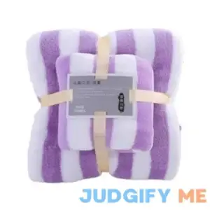 Fngz Towel Clearance Promo Soft Towel Set 1 Bath Towels1 Hand Towels Super Soft Premium Family Microfiber Bath Towel Set Microfiber Coral Velvet