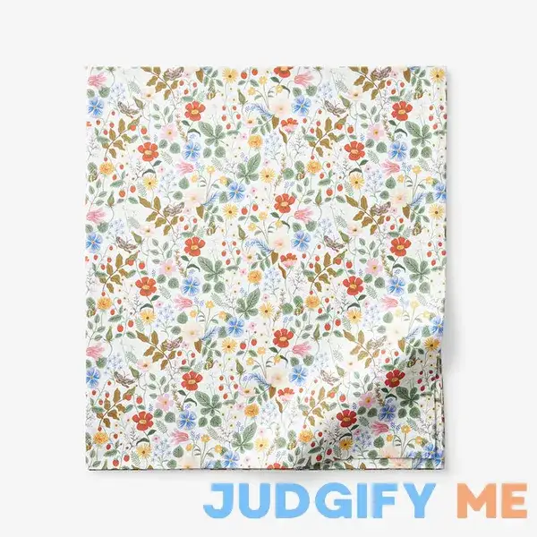 The Company Store Strawberry Fields Classic Cool Cotton Percale Bed Sheet The Company Store Strawberry Fields Classic Cool Cotton Percale Bed Sheet