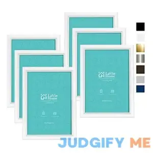 Lavie Home Picture Frames Simple Designed Photo Frame with High Definition Glass for Wall Mount & Table Top Display