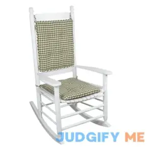 Klear Vu Porch Outdoor Rocking Chair Cushions Set