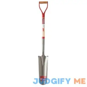 Ace 47 in. Steel Round Drain Spade Wood Handle