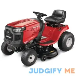 Troy Bilt Bronco 42 in 19 HP Briggs & Stratton Automatic Drive Gas Riding Lawn Tractor with Mow in Reverse