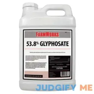 Farmworks 2.5 gal. 53.8% Glyphosate Grass and Weed Killer