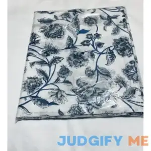 The Company Store Shobha Indigo Double Cloth Blue Multi Throw Blanket