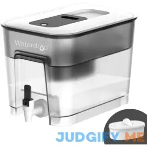 Waterdrop 200-Gallon Long-Life 20-Cup Water Filter Dispenser with 1 Filter