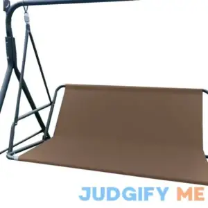 Homaisson Swing Cushion Covers Waterproof Outdoor Swing Seat Protection Cover