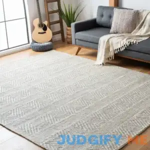 Stalybridge Geometric Beige/Light Gray Area Rug Union Rustic Rug