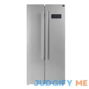 Forno 15.6 cu. ft. Salerno Stainless Side by Side Refrigerator FFRBI1805-33SB