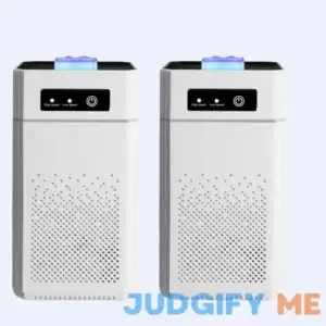 2 Pack Air Purifiers for Bedroom HEPA Air Purifier With Aromatherapy Function For Pet Smoke Pollen Dander Hair 20dB Air Cleaner For Office Living
