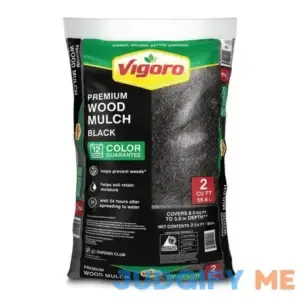 2 cu. ft. Bagged Premium Black Wood Mulch