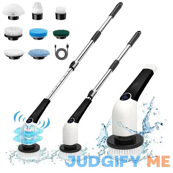 Multi-functional Rechargeable Power Scrubber Multi-functional Rechargeable Power Scrubber