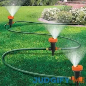 3 in 1 Portable Sprinkler System with 5 Spray Settings New