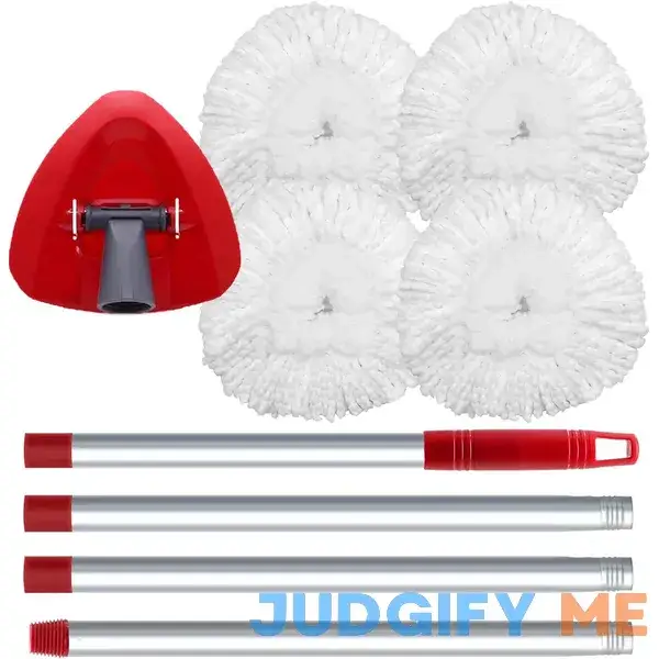 4 Pack Spin Mop Replacement Head for O Cedar 1 Tank 4 Pack Spin Mop Replacement Head for O Cedar 1 Tank