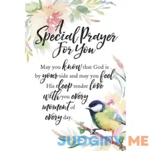 Dexsa A Special Prayer For You Wood Plaque with Easel