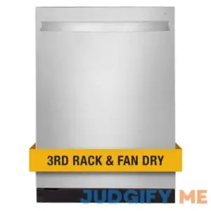 24 in. Fingerprint Resistant Stainless Steel Top Control Dishwasher with 3rd Rack