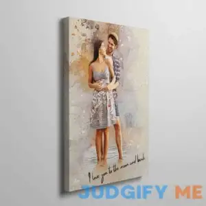 Personalized photo Painting Canvas / 8"x10"