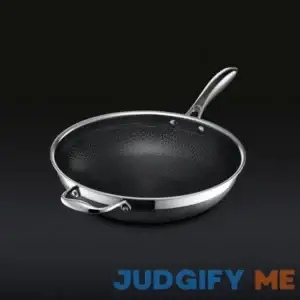 HexClad Hybrid Stainless Steel Wok