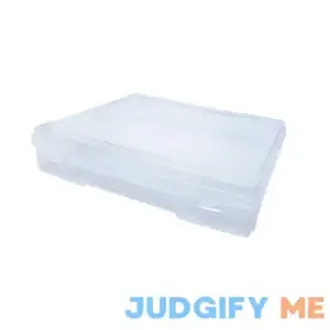 12" x 12" Clear Scrapbook Case by Simply Tidy