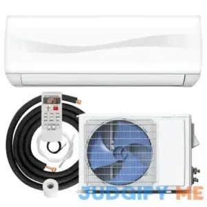 12000 BTU Ductless Mini Split Air Conditioner & Heater 20 SEER2 115V Wall-Mounted Inverter AC Unit with Heat Pump & Installation Kit