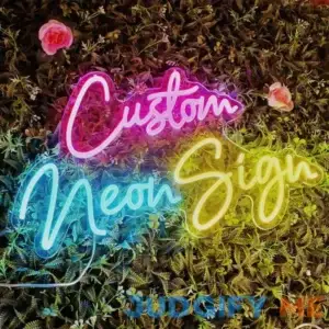 Custom Neon Sign Customizable Custom LED sign Personalized Custom Neon Signs for Wall Decor 7Changable Color Function(RGB)Family Name ligh for