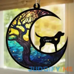 Loss Of Pet - Personalized Suncatcher Ornament