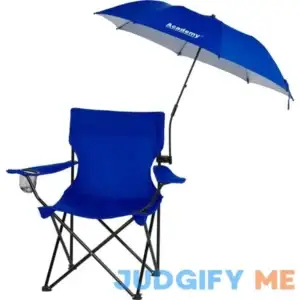 Academy Sports + Outdoors 3.4 ft Clamp-On Umbrella Blue - Collapsible Furniture