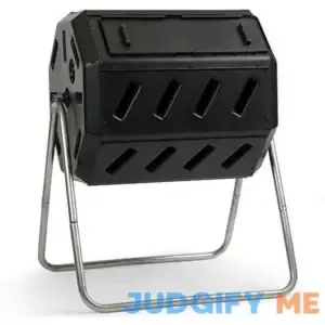 FCMP Outdoor 37 Gallon Dual Chamber Tumbling Composter