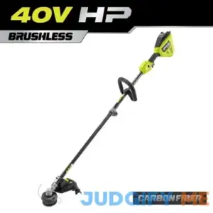 40V HP Brushless 16 in. Attachment Capable Cordless Battery Carbon Fiber Shaft String Trimmer
