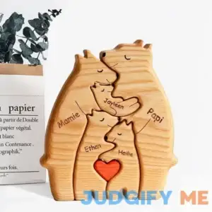 Wooden Bear Family Puzzle