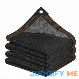 ZOZIJIU Shade Cloth Garden Shade Mesh Netting with Grommets Outdoor Sun Shade Cover for Pergola Patio Plants Greenhouse Chicken Coop