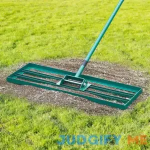 Lawn Leveling Rake Level Lawn Tool Heavy-Duty Lawn Leveler with 78" Steel Extended Handle