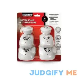 Eliminator Ultrasonic Pest Repeller 6 Count Indoor Use Only