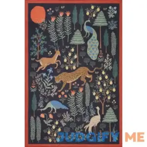 Rifle Paper Co. x Loloi Menagerie MEN-01 Les Fauves Area Rug