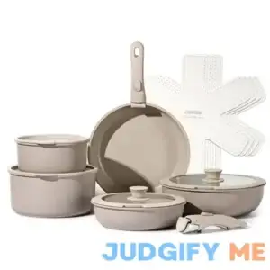 CAROTE 15pcs Pots and Pans Set
